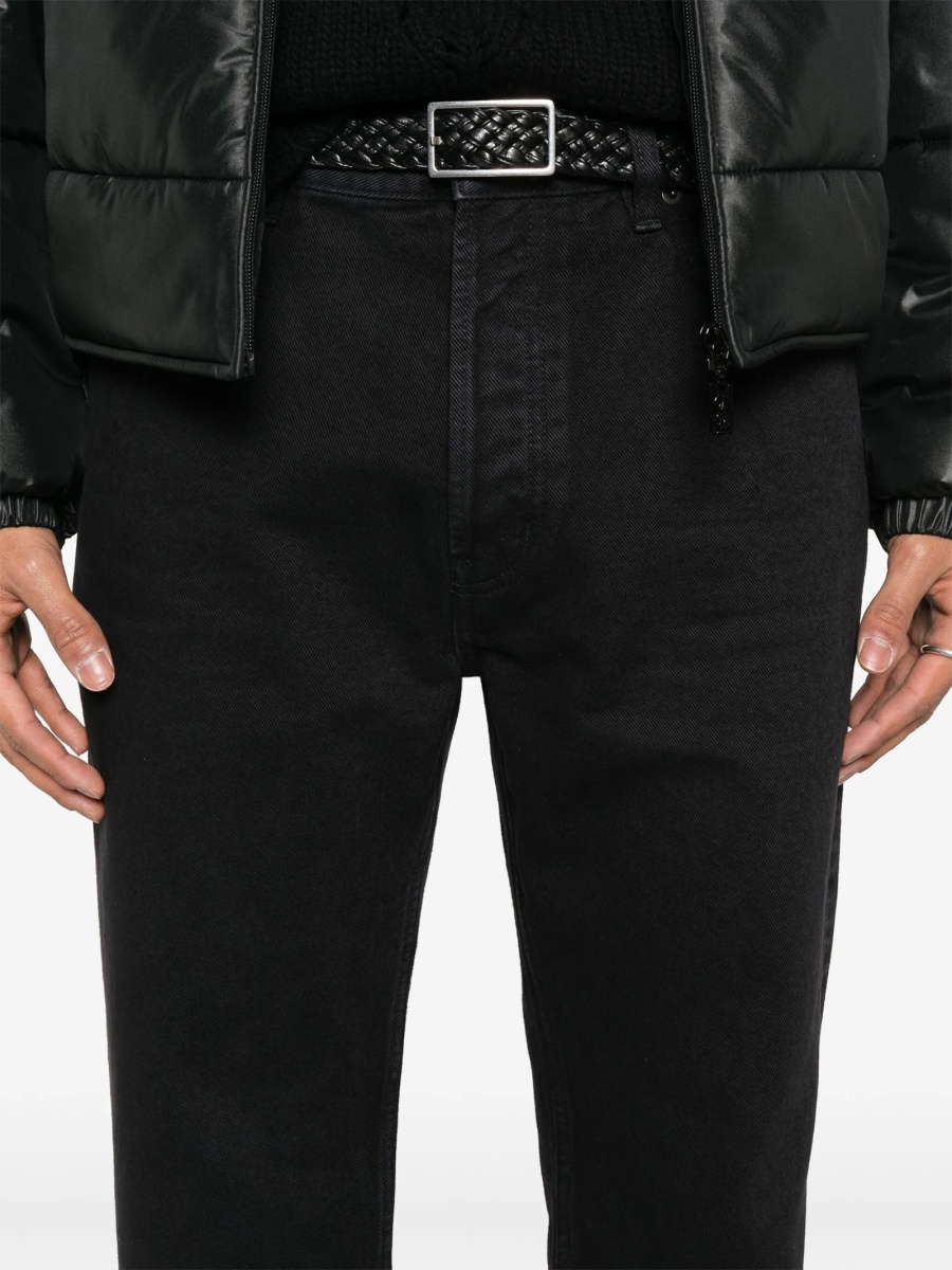 Blugi drepti Saint Laurent negri - Img 5
