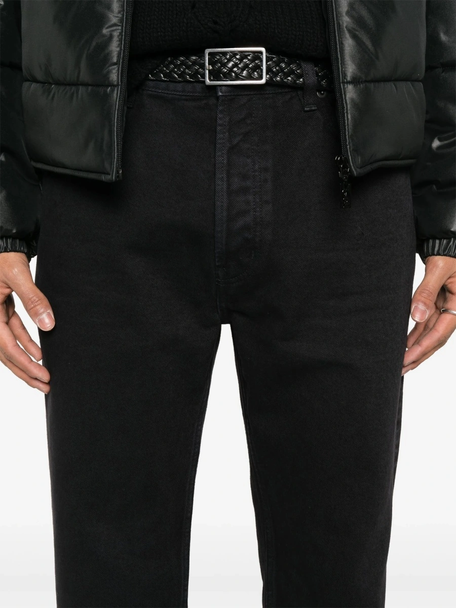 Blugi drepti Saint Laurent negri - Img 5