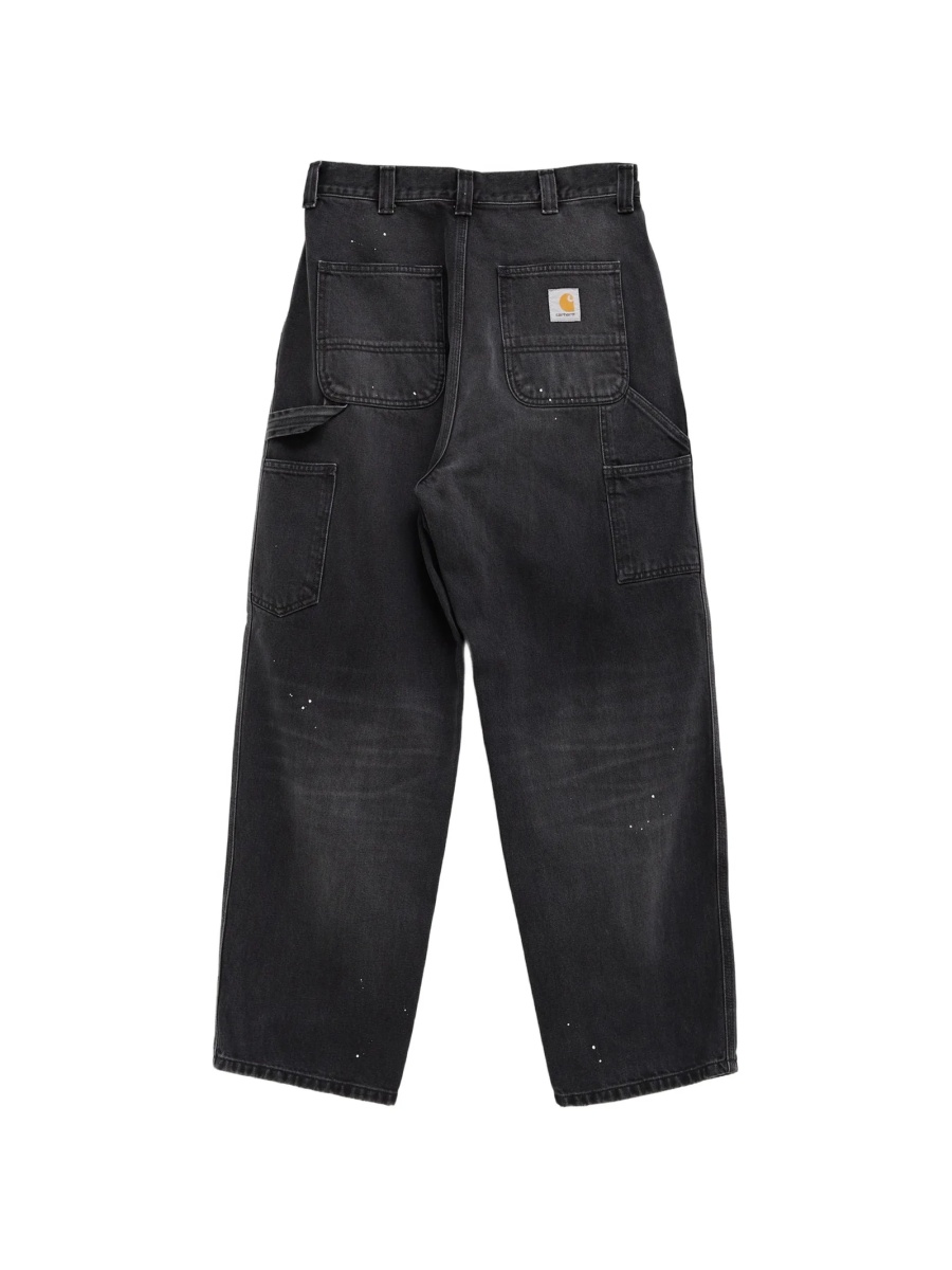 Blugi evazati Carhartt negri - Img 2