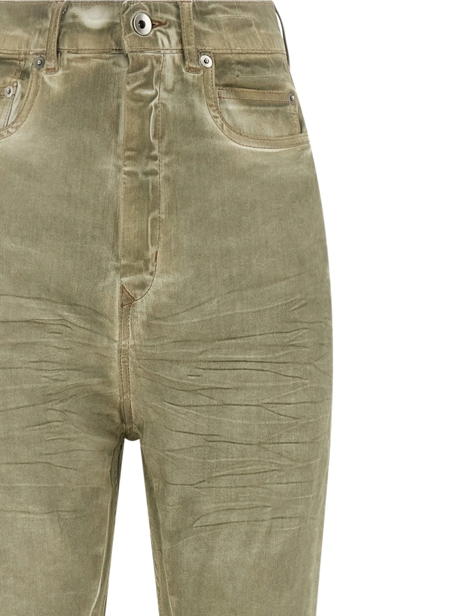 Blugi evazati Rick Owens verzi - Img 3