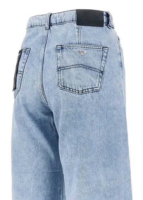 Blugi 'J33' frayed denim pants - Img 4