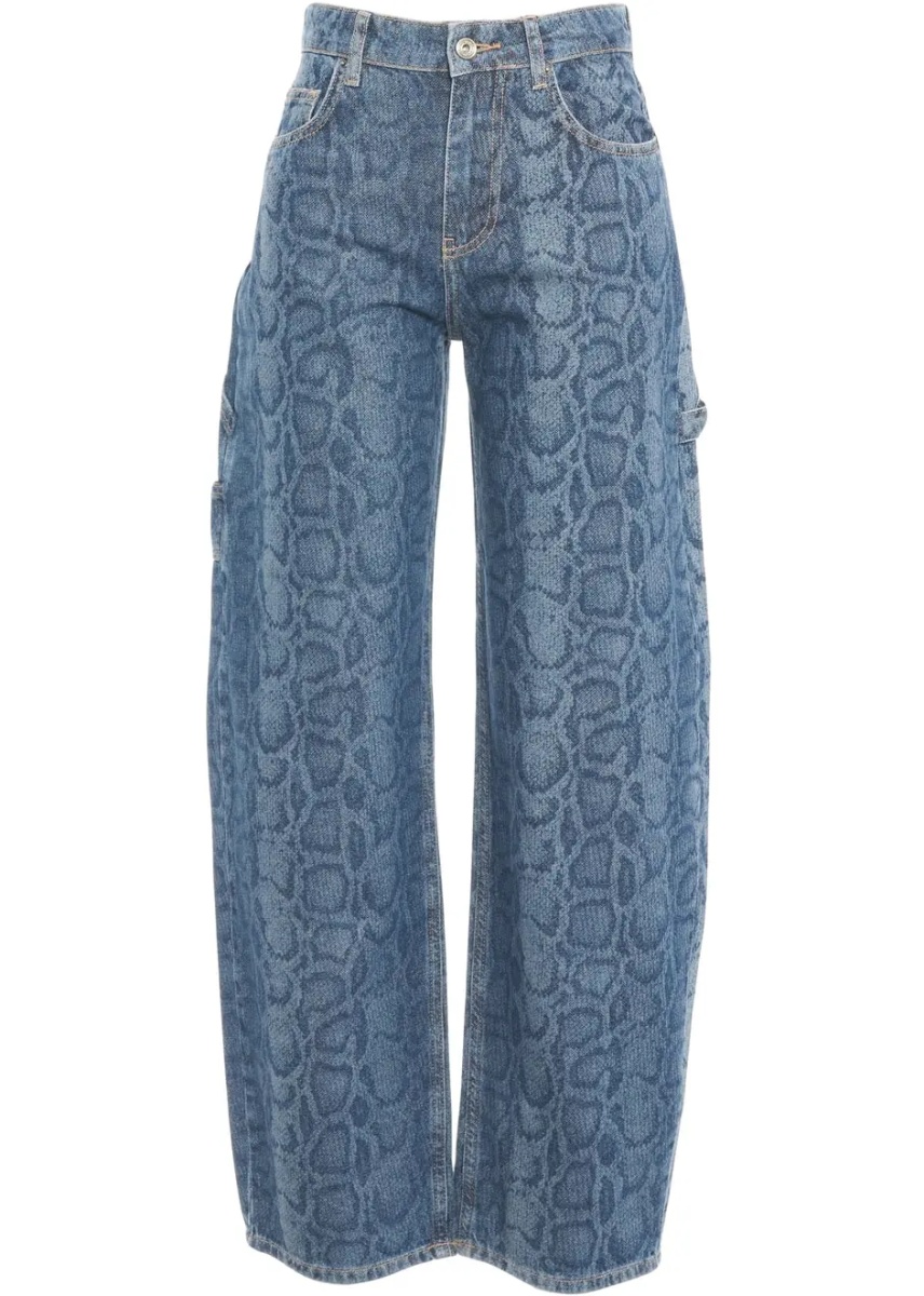 Blugi Jeans with animal print - Img 2