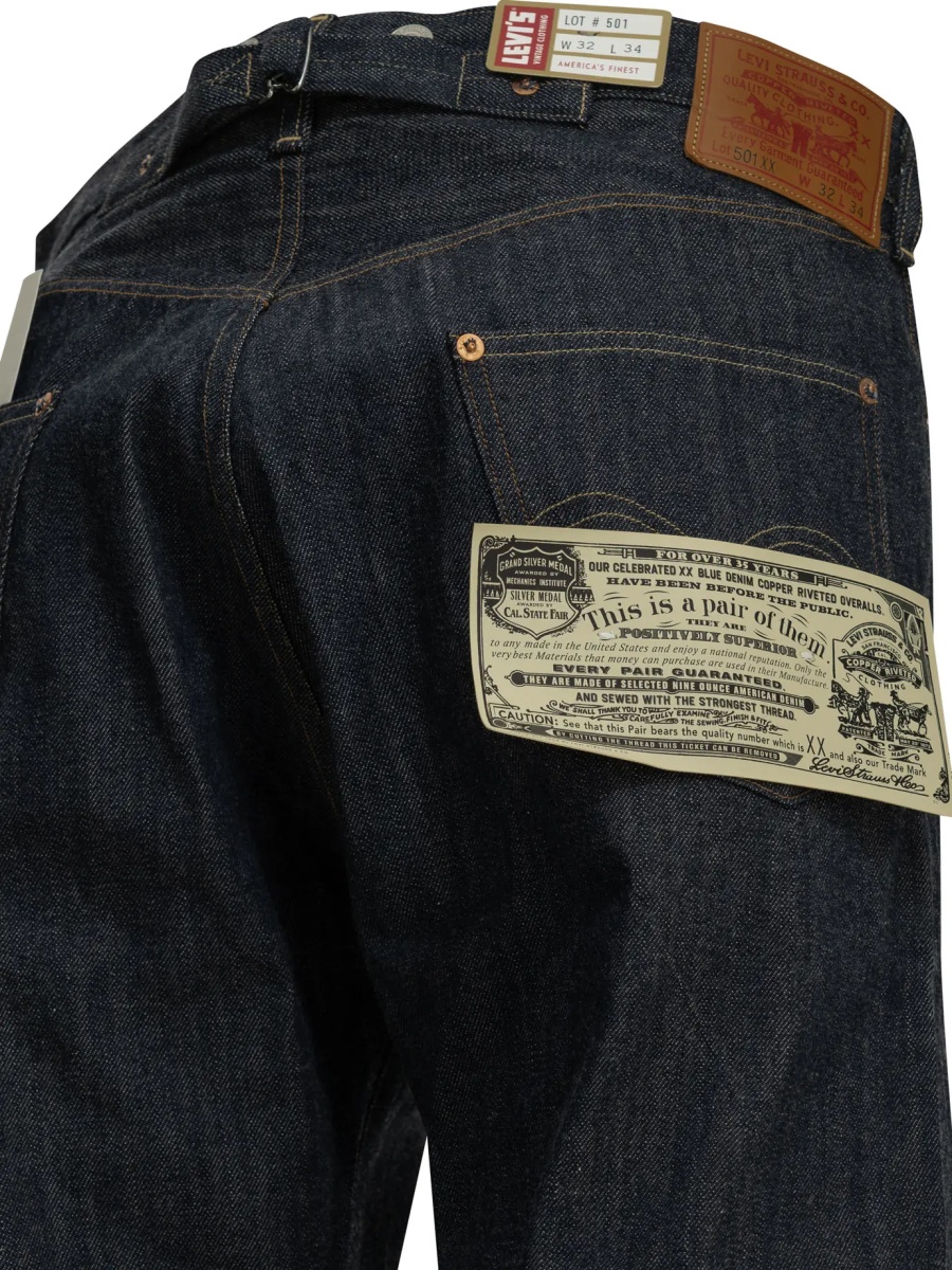 Blugi Levi's® "501® 1922 Levi's® Vintage Clothing" Straight-Leg Jeans - Img 4