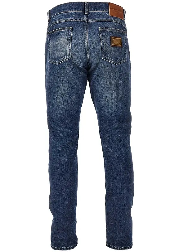 Blugi Regular Fit jeans with logo plate - Img 3