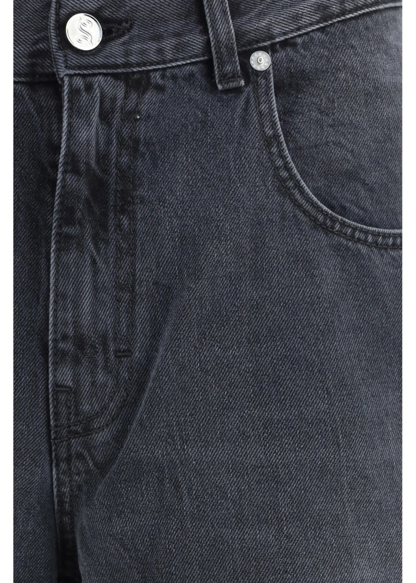 Blugi Relaxed Cut straight leg Jeans - Img 3