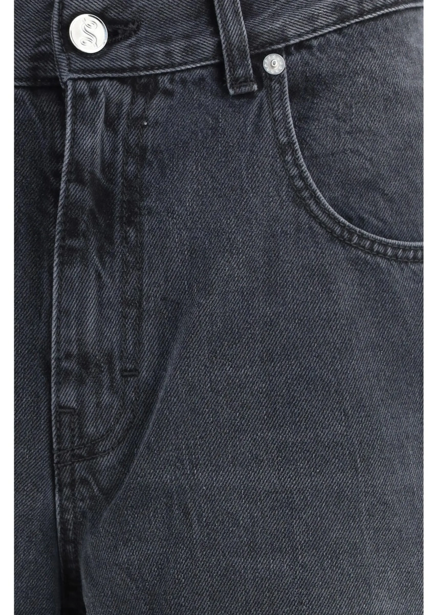 Blugi Relaxed Cut straight leg Jeans - Img 3