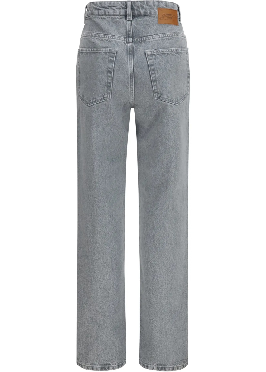 Blugi Rigid denim cuffed Jeans - Img 2