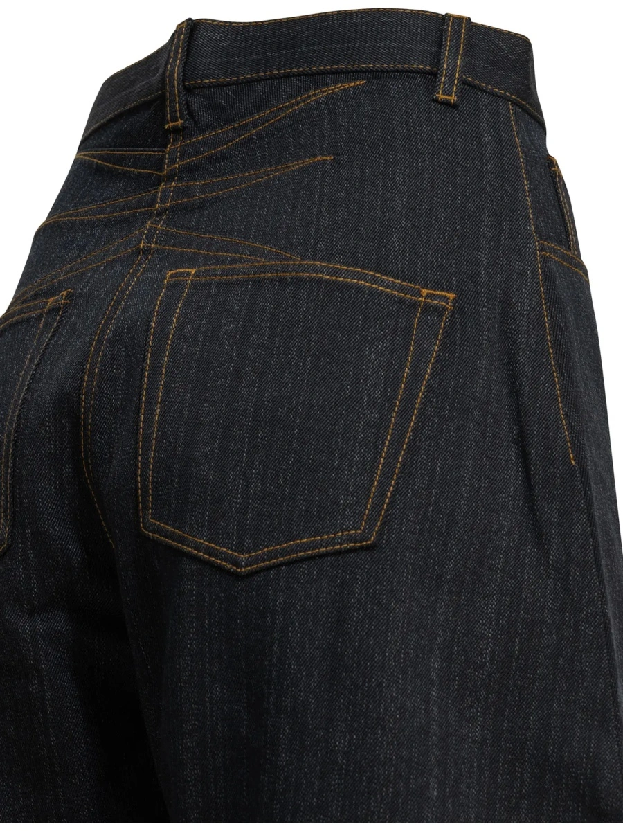 Blugi "Round" Wide-Leg Jeans - Img 4