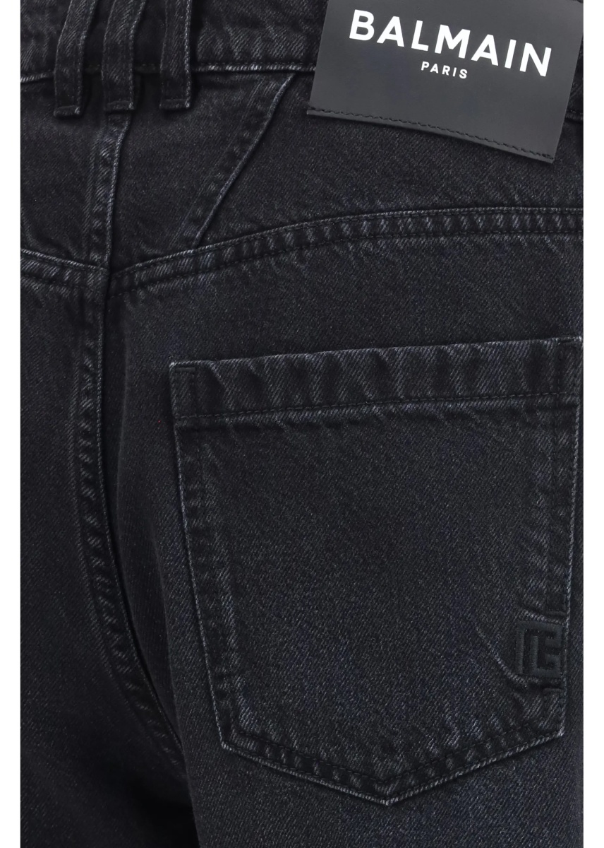 Blugi Straight-leg denim Jeans - Img 3
