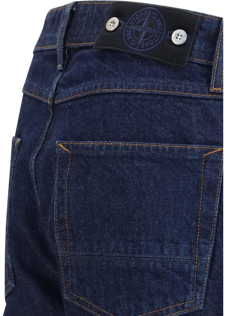 Blugi Straight-leg denim Jeans - Img 3