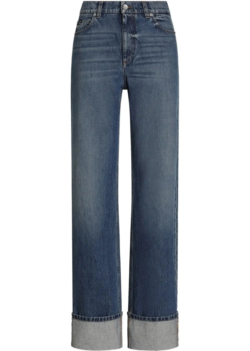 Blugi Straight-leg five-pocket Jeans - Img 8