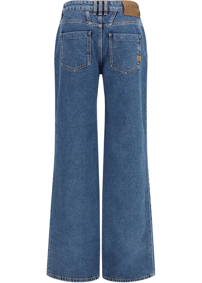 Blugi Straight wide-leg Jeans - Img 4