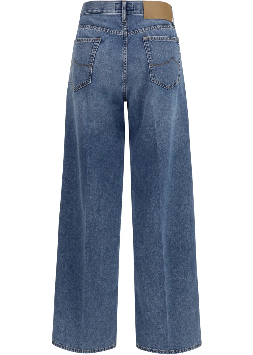 Blugi Wide 5 Pocket Jeans - Img 2