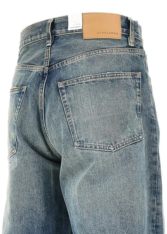 Blugi Wide Fit jeans with twisted seams - Img 4