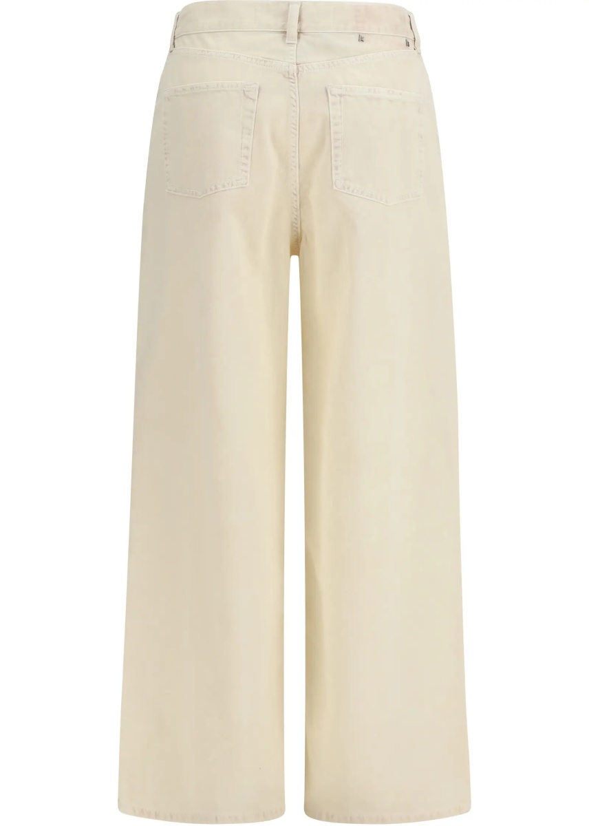 Blugi Wide-leg cotton denim Jeans - Img 2