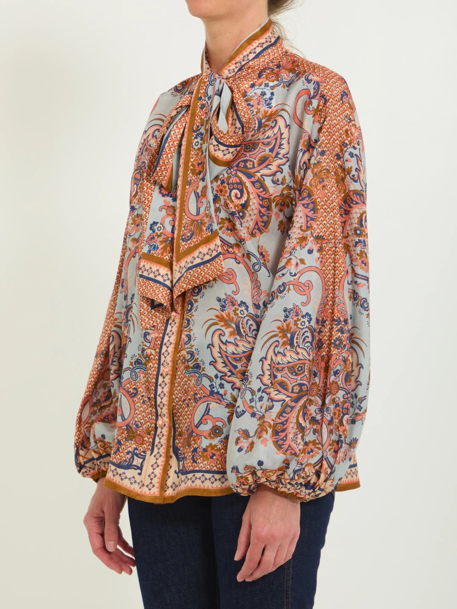Bluza Aster Tie Neck Blouse - Img 2