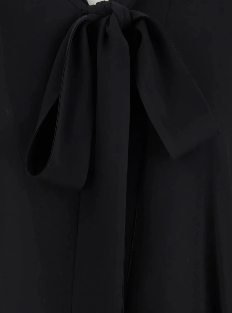 Bluza Balenciaga neagra din matase - Img 3