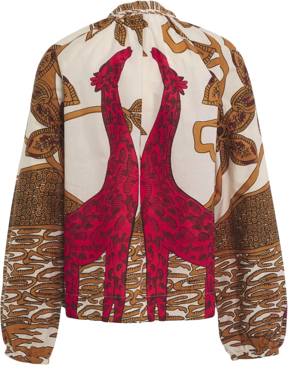 Bluza Blouse with print 'Terry' - Img 3