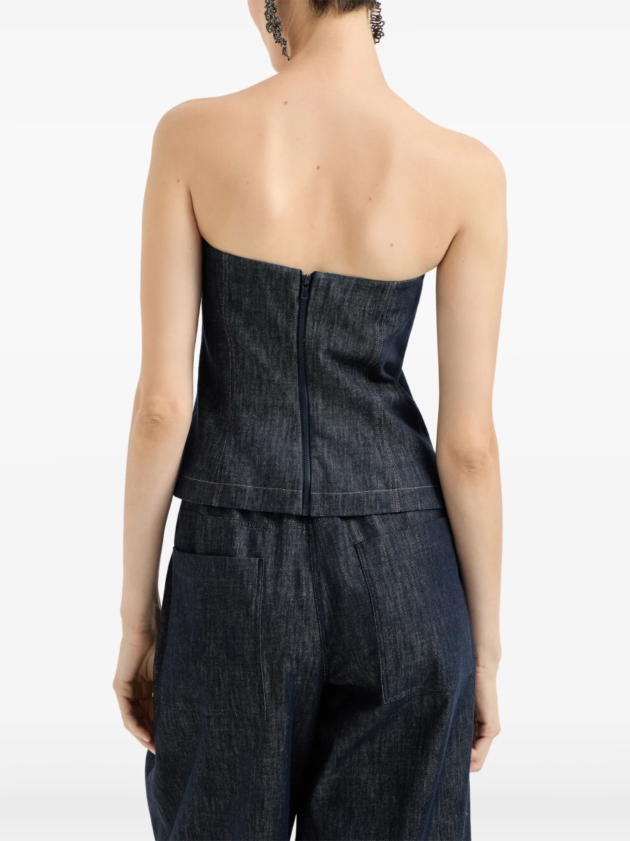 Bluza Brunello Cucinelli albastra - Img 3