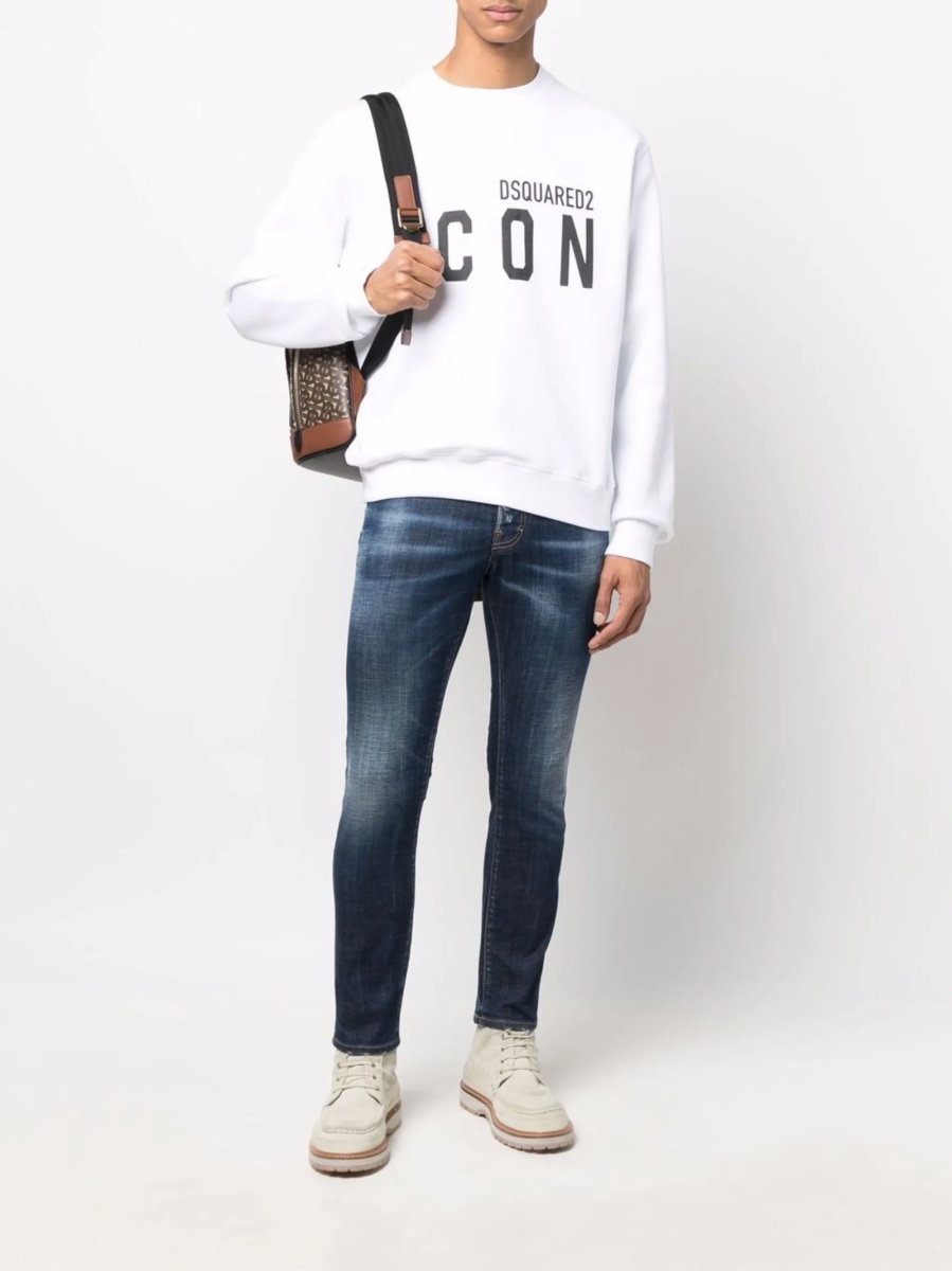 Bluza de trening DSQUARED2 alba - Img 2