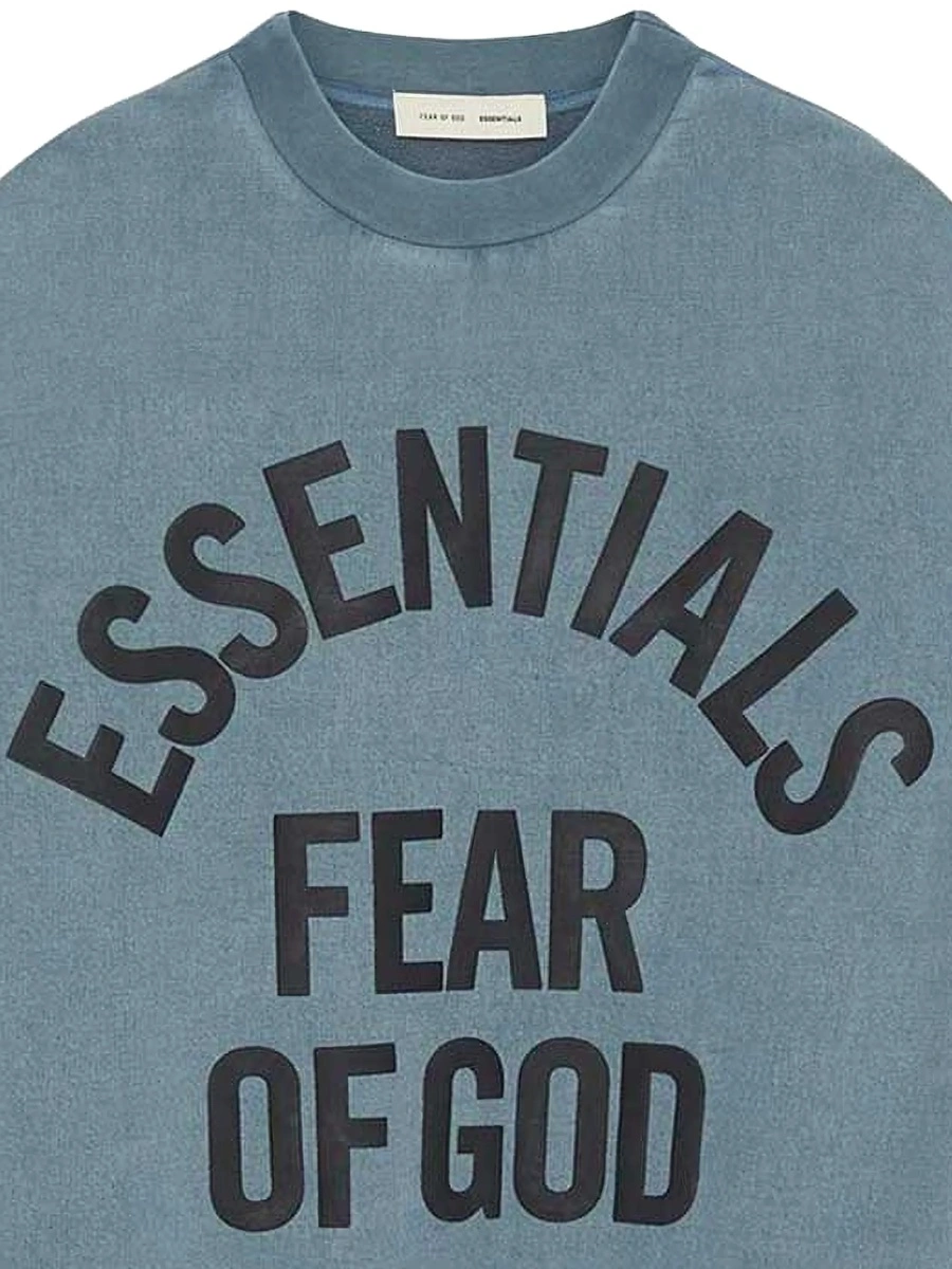 Bluza de trening Fear Of God Essentials albastra - Img 2