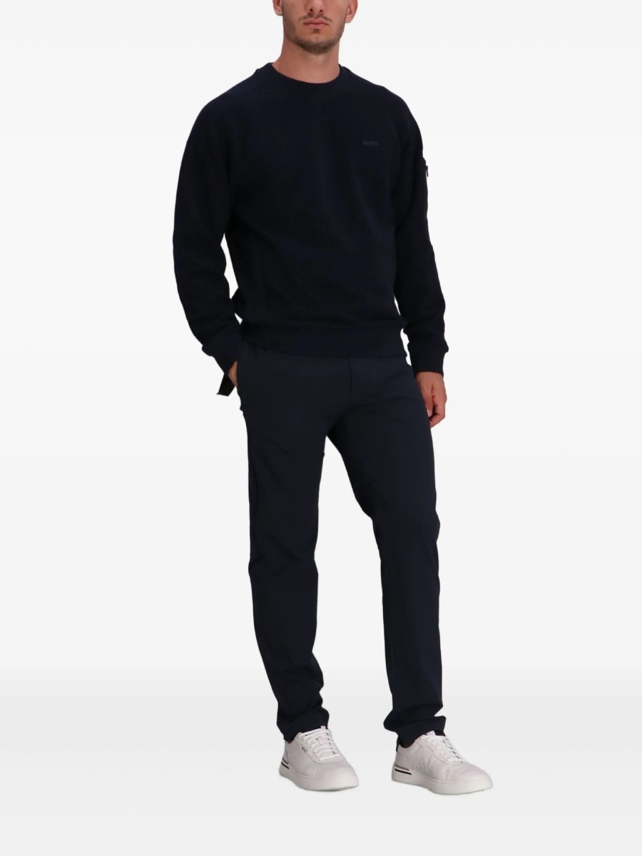 Bluza de trening Hugo Boss albastra - Img 2