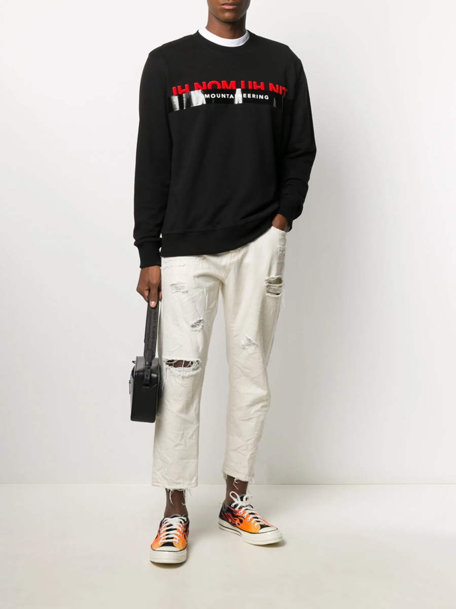 Bluza de trening Ih Nom Uh Nit neagra - Img 2