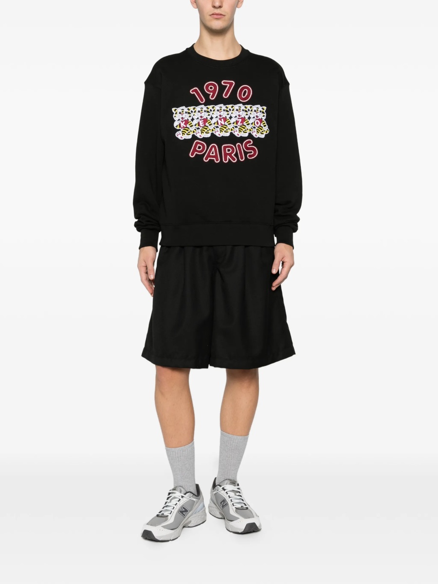 Bluza de trening Kenzo neagra - Img 2