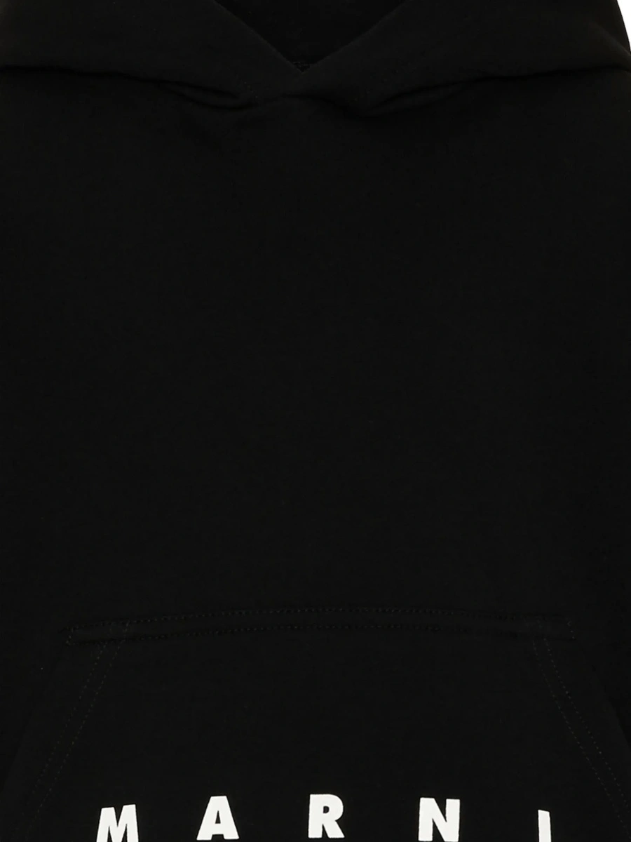 Bluza de trening Marni neagra din bumbac - Img 5