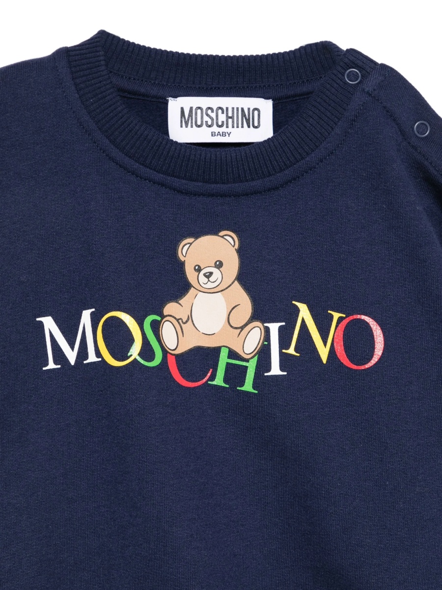 Bluza de trening Moschino albastra - Img 3