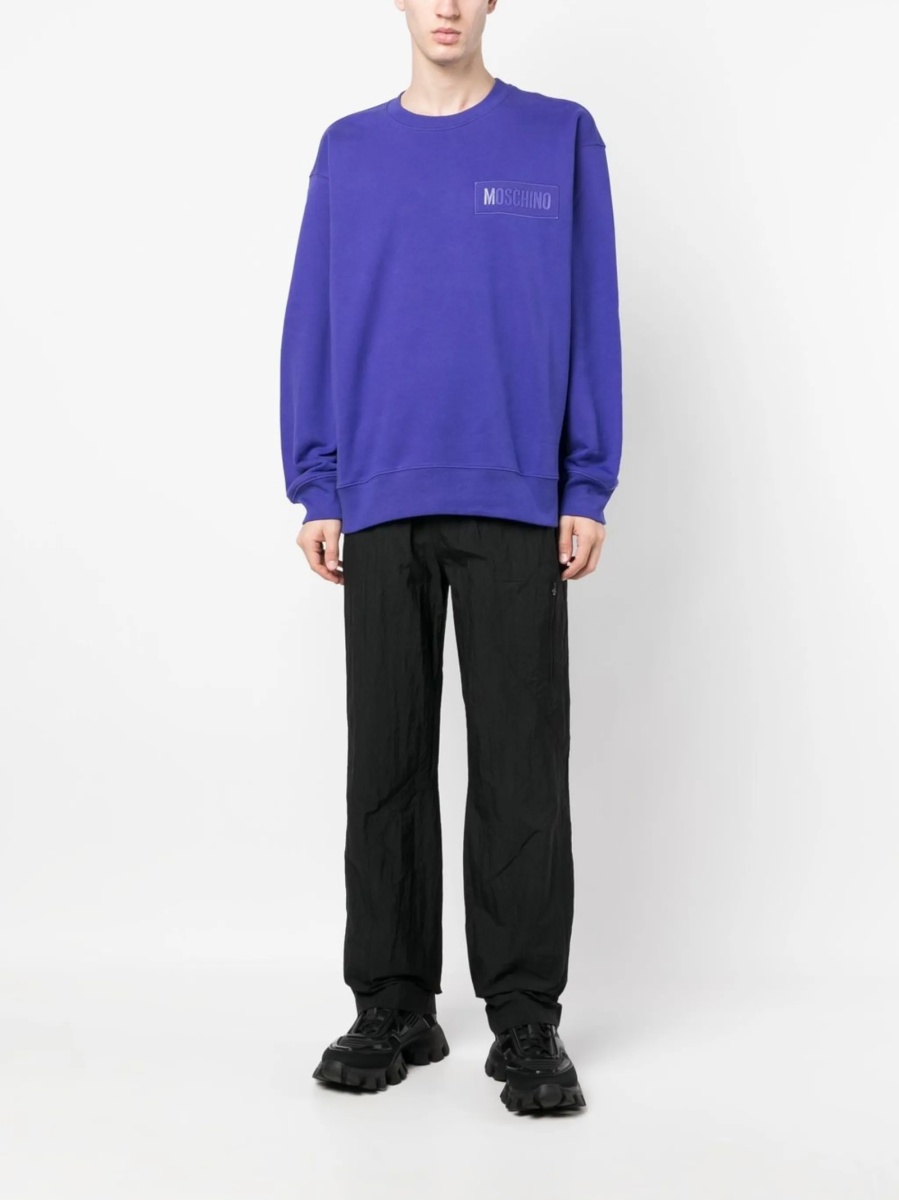 Bluza de trening Moschino albastra - Img 2