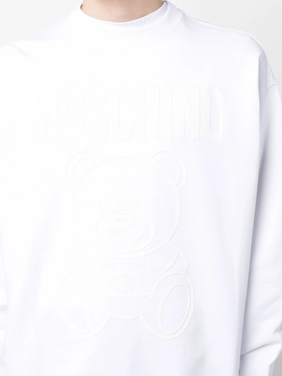 Bluza de trening Moschino alba - Img 5