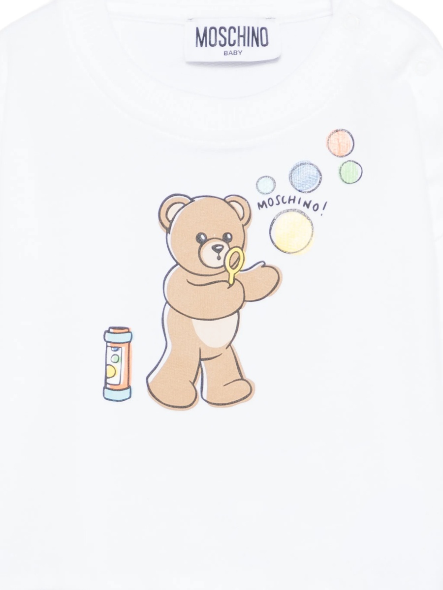 Bluza de trening Moschino alba - Img 3