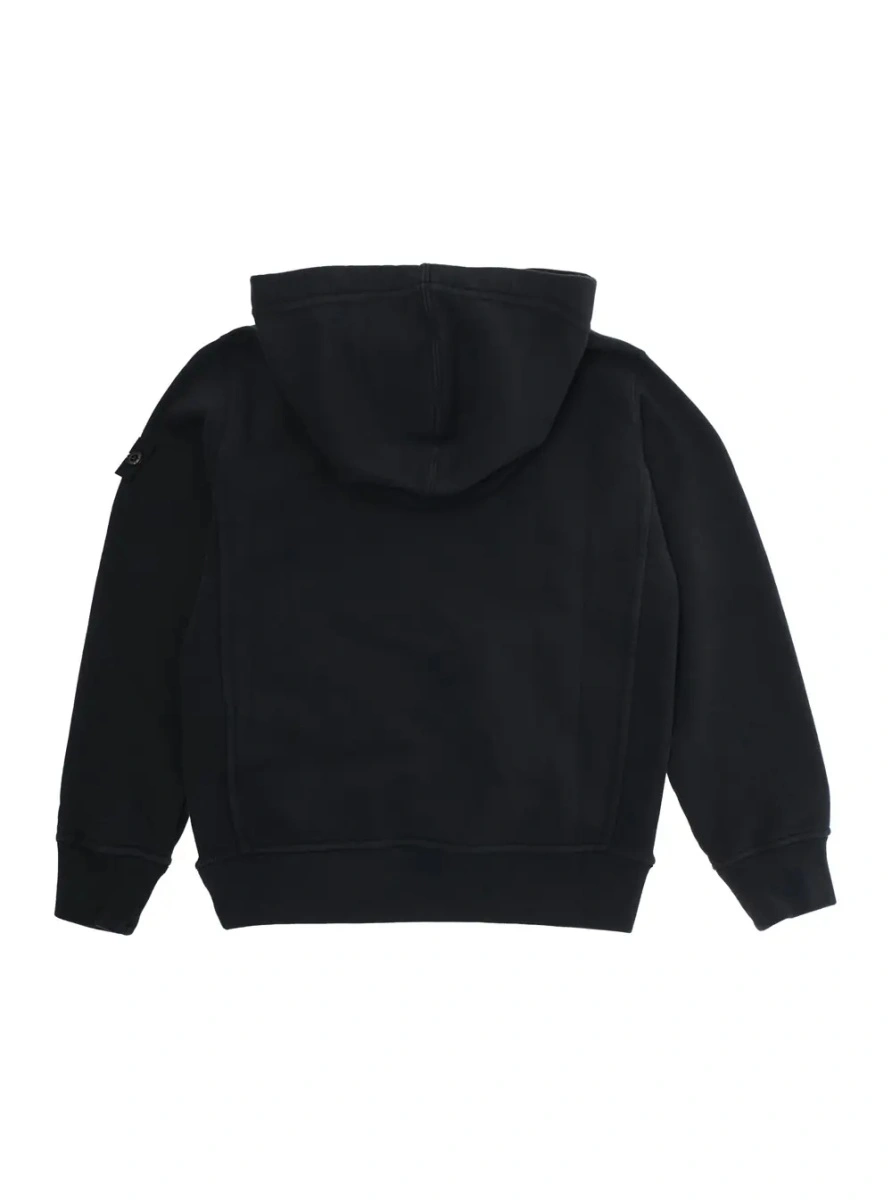 Bluza de trening Stone Island neagra din bumbac - Img 2