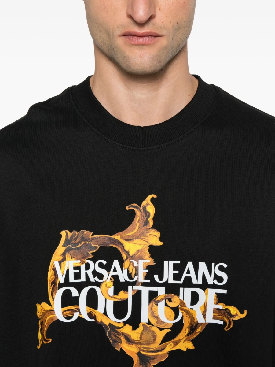 Bluza de trening Versace Jeans Couture neagra - Img 9