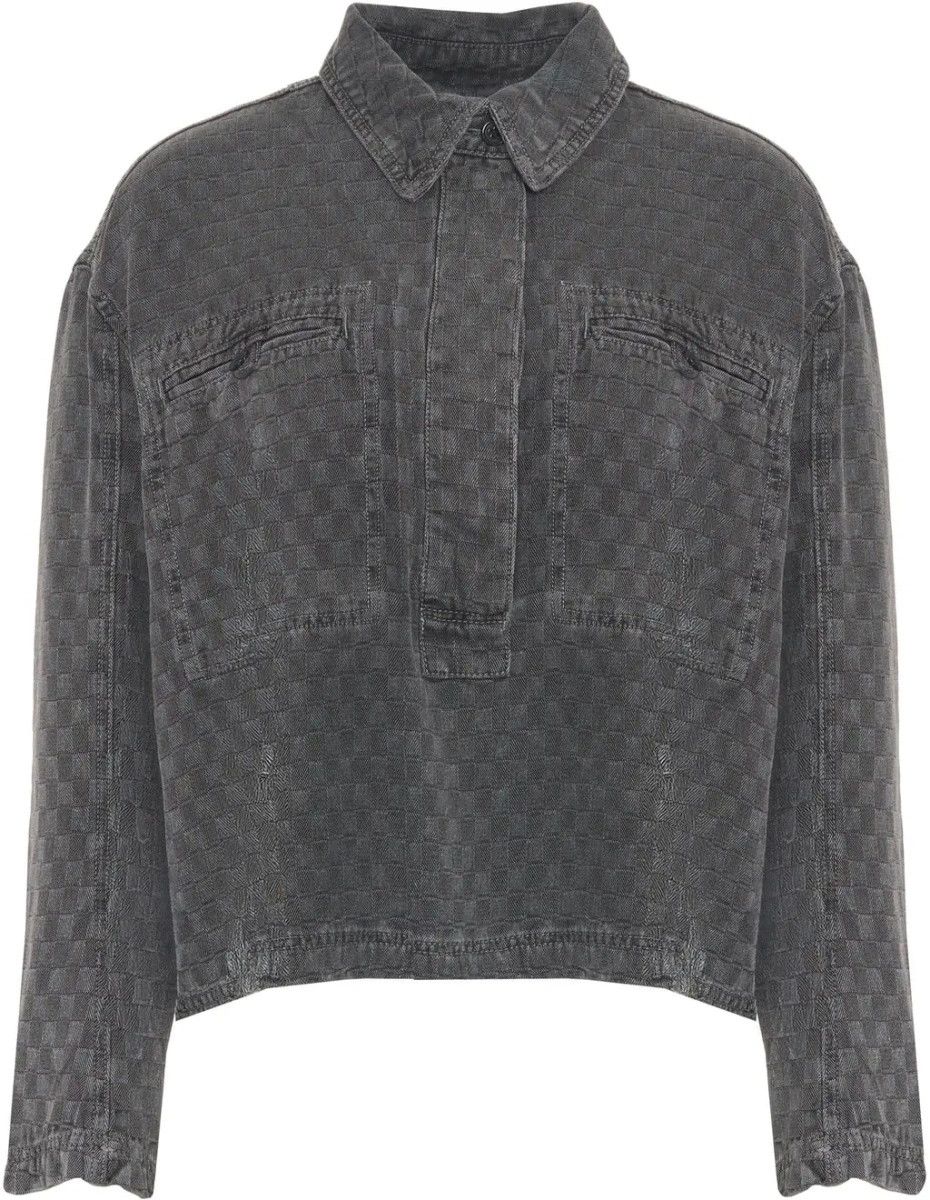 Bluza eleganta Munthe gri - Img 2