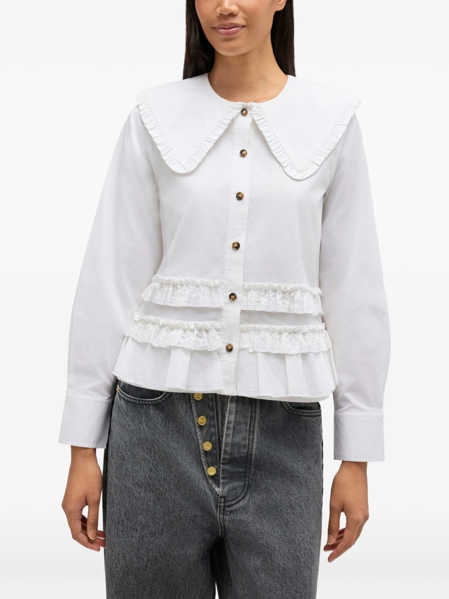 Bluza Ganni alba - Img 3