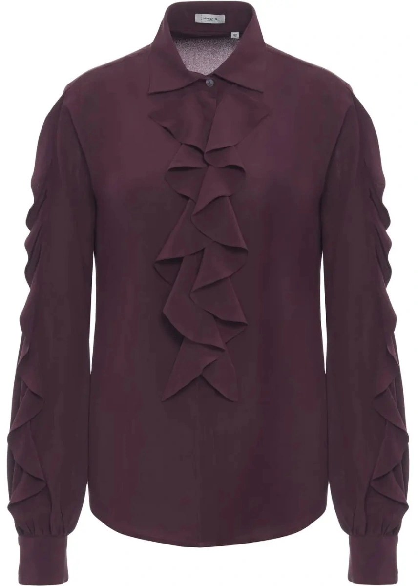 Bluza Himon's rosie din matase - Img 2