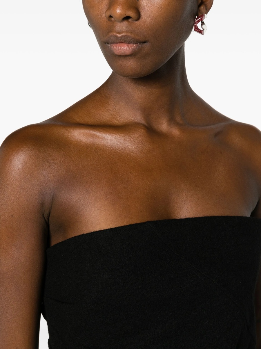 Bluza Rick Owens neagra din lana - Img 5