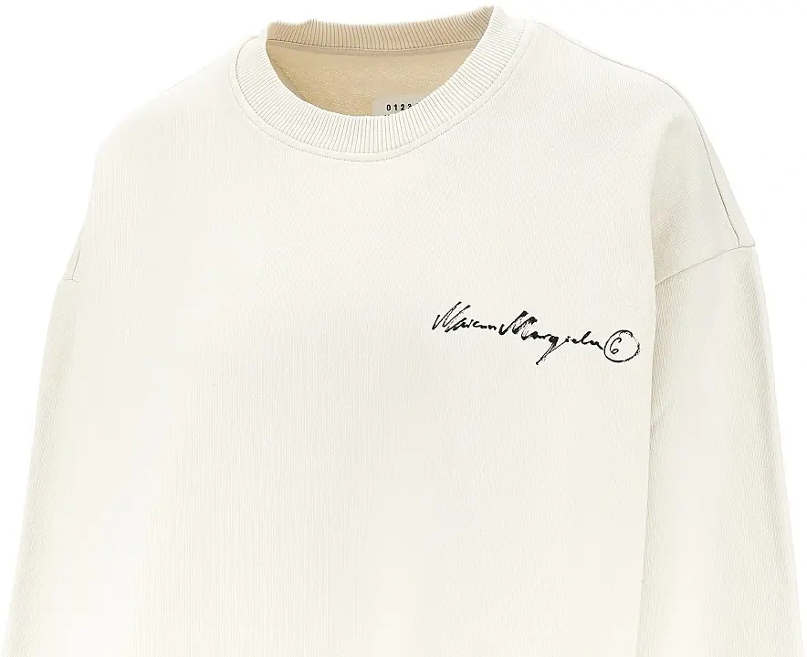 Bluza trening Calligraphic logo print sweatshirt - Img 2