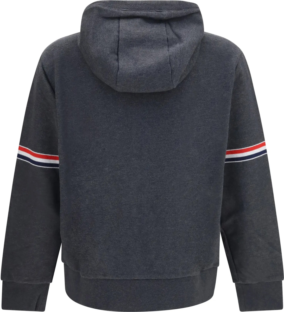 Bluza trening Classic Loopback 4-Bar zip-up Hoodie - Img 2
