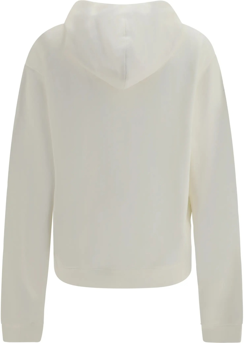 Bluza trening Cotton and cashmere jersey Hoodie - Img 2