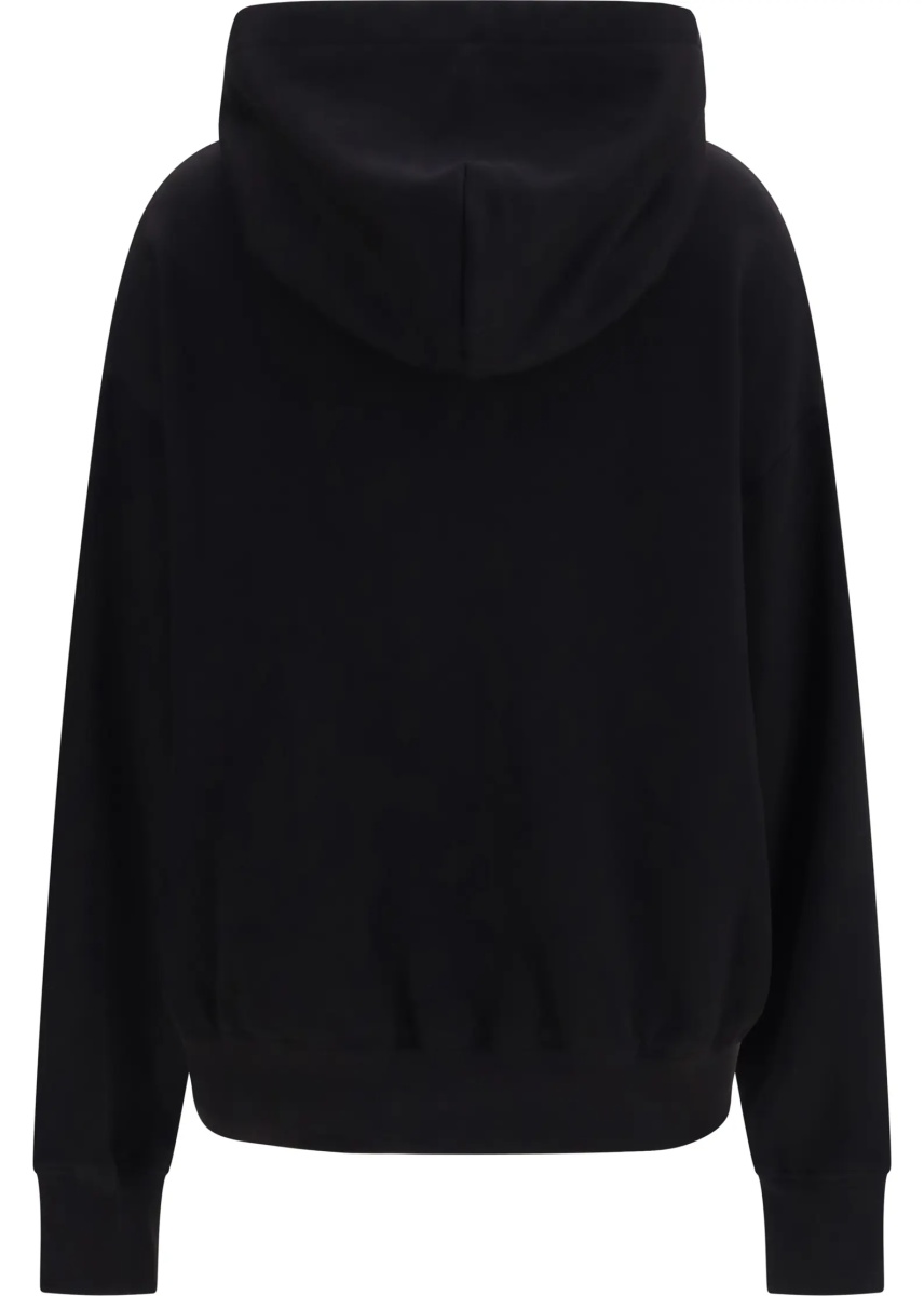 Bluza trening Cotton Hooded Sweatshirt with logo patch - Img 2