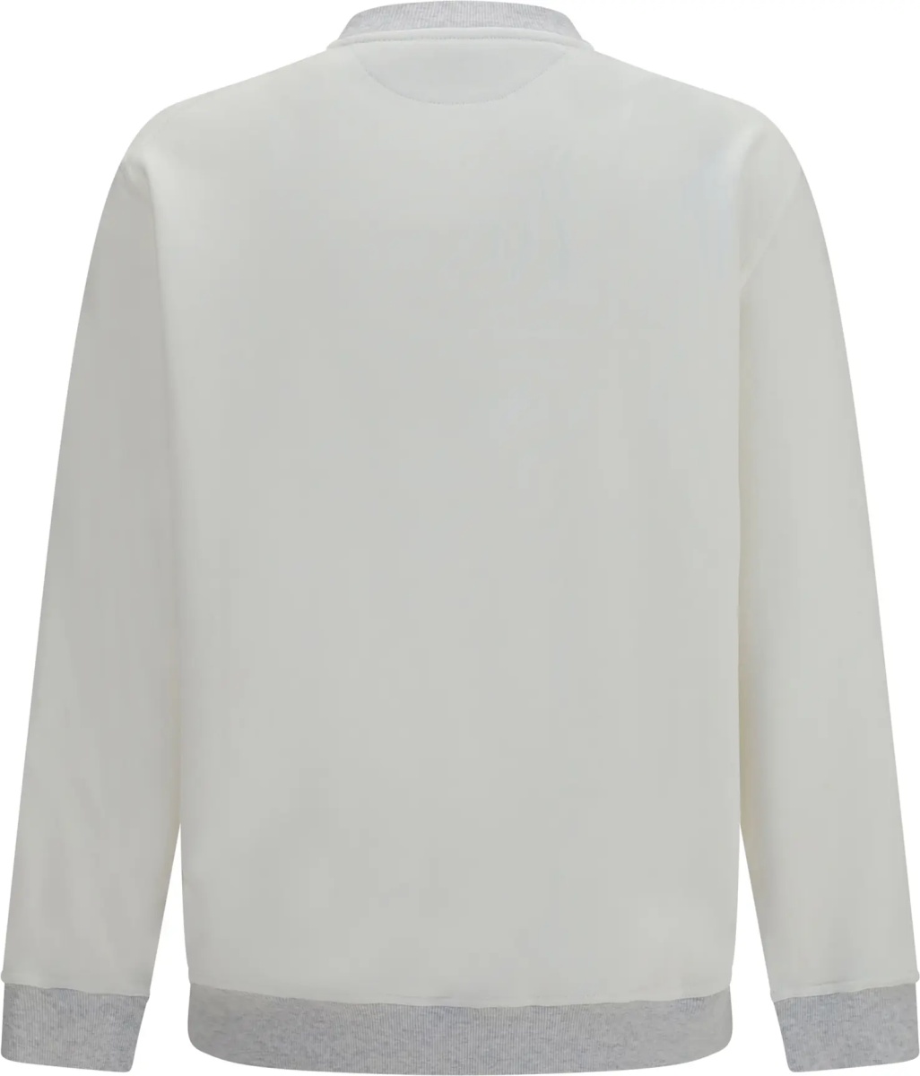 Bluza trening Cotton Sweatshirt with embroidery - Img 2