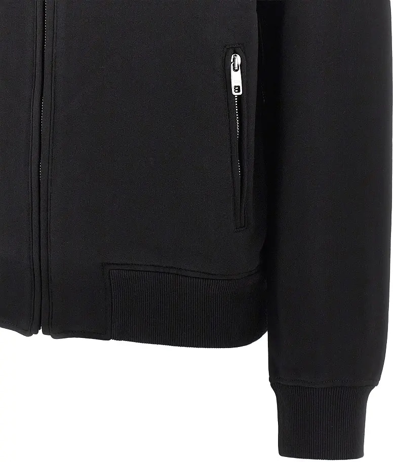 Bluza trening Full-zip hoodie with logo plate - Img 2