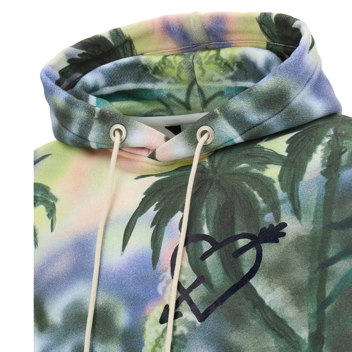 Bluza trening Palm Angels Cotton Hooded Sweatshirt - Img 2