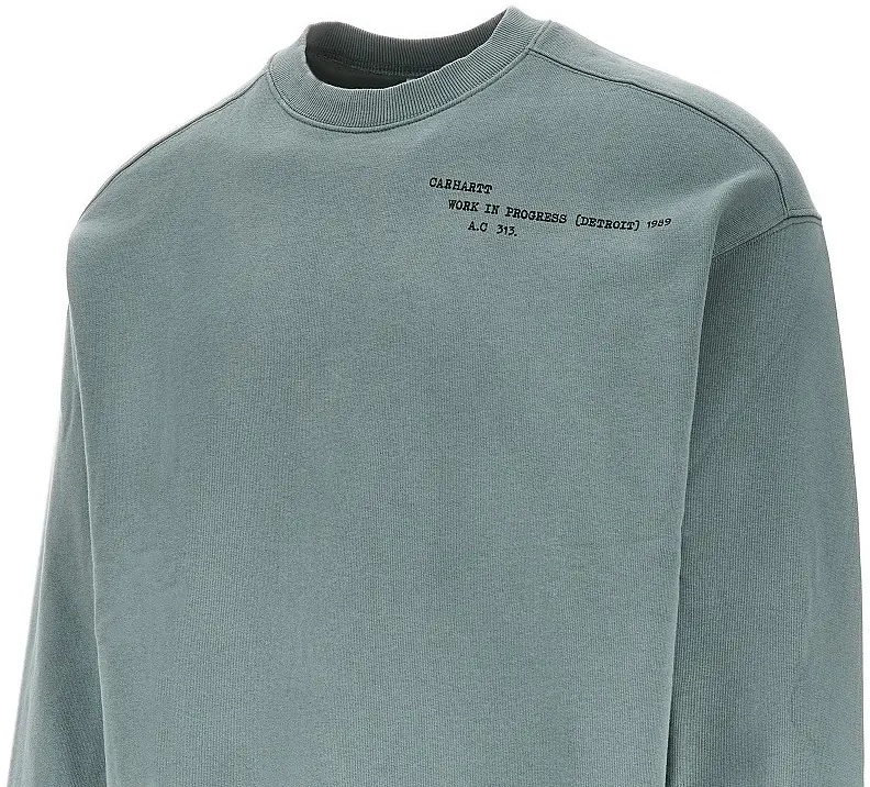 Bluza trening 'Punched' crewneck sweatshirt - Img 2