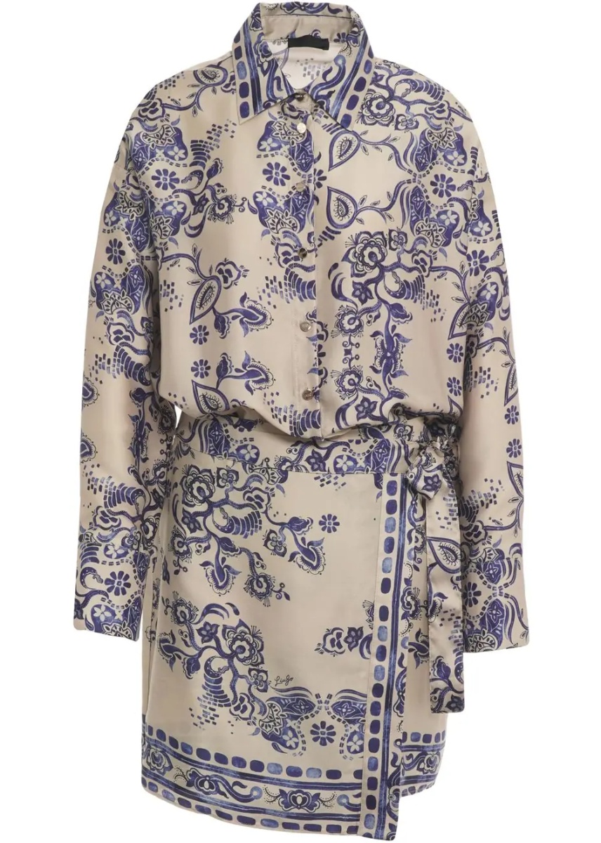 Bluze Satin chemisier dress - Img 2