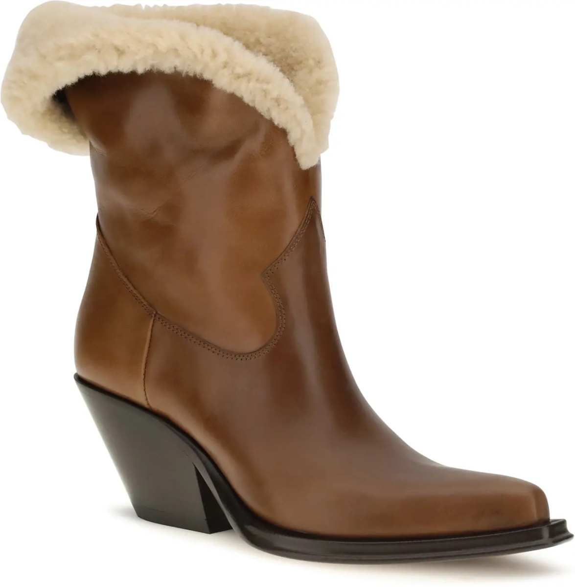 Bocanci Azelan fur-lined Ankle Boots - Img 2