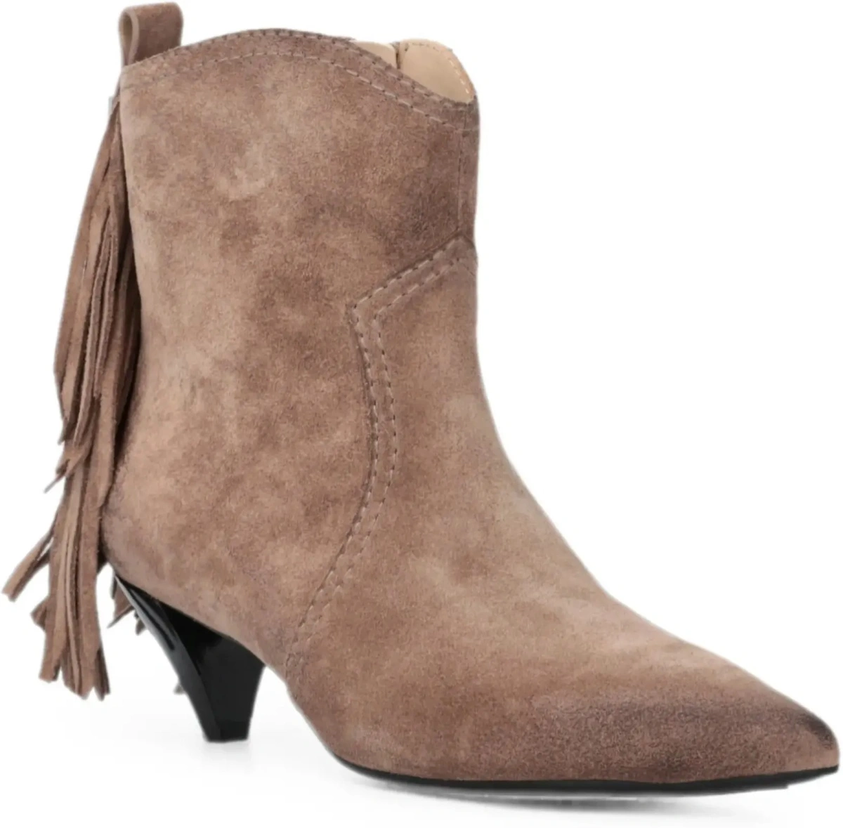 Bocanci casual Pinko din piele intoarsa - Img 4